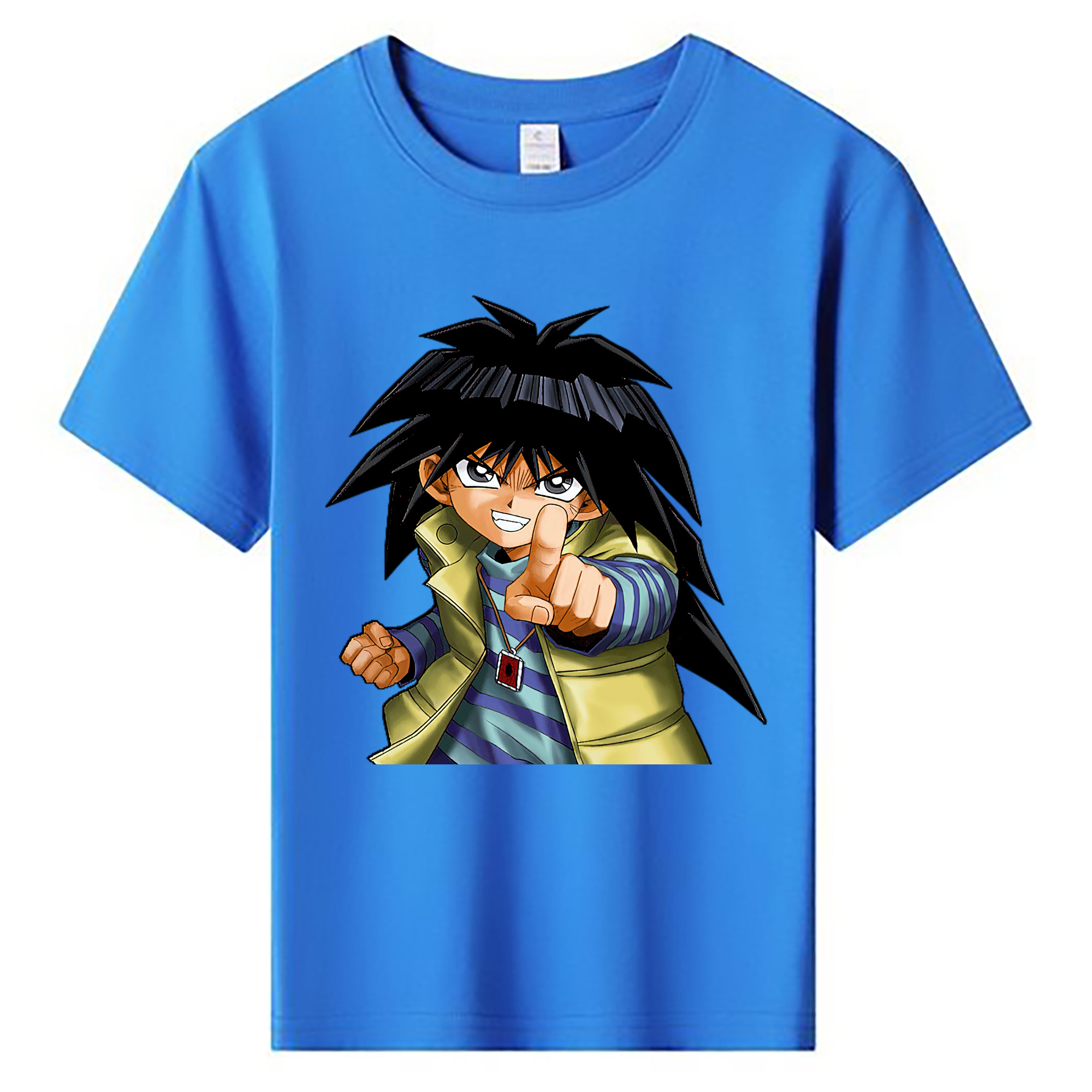 （画像用） 遊☆戯☆王 Yu-Gi-Oh! 綿100％キッズTシャツ（フロントプリント）